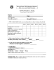 Student Data Sheet – Spring  Names: School: