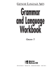 Grammar and Language Workbook G