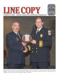 Volume IV, 2010     Fairfax County Fire... Volume IV, 2010 1