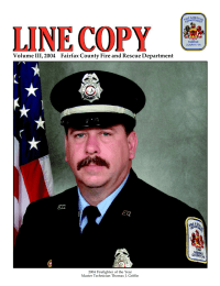 Volume III, 2004     Fairfax County Fire... Volume III, 2004 1 2004 Firefighter of the Year