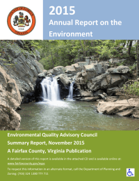 2015 Annual Report on the Environment