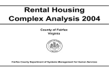 Rental Housing Complex Analysis 2004 County of Fairfax Virginia