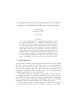 An empirical study of the performance of scalable Tim Douglas Haverford College