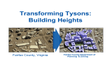 Transforming Tysons: Building Heights Fairfax County, Virginia Fairfax County Department of