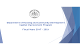 Department of Housing and Community Development Capital Improvement Program 1