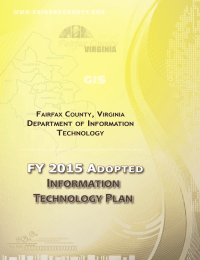 Information Technology Plan GIS FY 2015 A