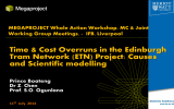 Time &amp; Cost Overruns in the Edinburgh and Scientific modelling Prince Boateng