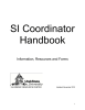 SI Coordinator Handbook  Information, Resources and Forms