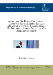 Analysis Of High Frequency Ground Penetrating Radar Measurements In Comparison