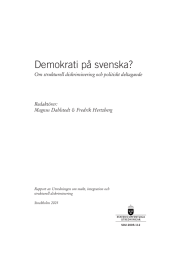 Demokrati på svenska?