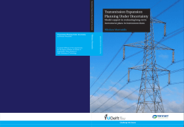 Transmission Expansion Planning Under Uncertainty Model support in evaluating long-term