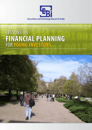 FINANCIAL PLANNING LESSONS ON FOR YOUNG INVESTORS