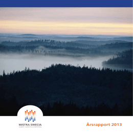 Årsrapport 2013