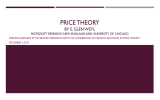 PRICE THEORY BY E. GLEN WEYL