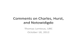 Comments on Charles, Hurst,  and Notowidigdo Thomas Lemieux, UBC October 18, 2012