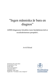 ”Ingen människa är bara en diagnos” .