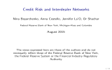Credit Risk and Interdealer Networks August 2015