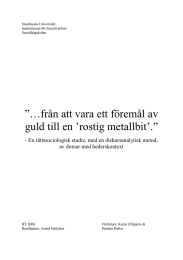 ”…från att vara ett föremål av guld till en ’rostig metallbit’.”