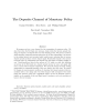 The Deposits Channel of Monetary Policy First draft: November 2014