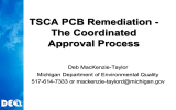 TSCA PCB Remediation - The Coordinated Approval Process