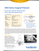 T400-Series Surgical Protocol Llama Fetal Carotid &amp; Femoral Arteries: Flow Ranges Observed