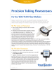 Precision Tubing Flowsensors For Use With TS410 Flow Modules Volume Flow