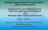 Michigan Department of Transportation Office of Aeronautics