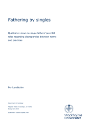 Fathering by singles