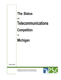 Telecommunications Competition Michigan