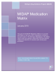 MIDAP Medication Matrix  January 2015