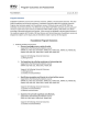 Program Outcomes and Assessment  Foundations Program Outcomes