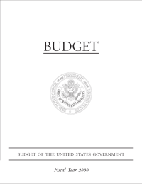 BUDGET  Fiscal Year BUDGET OF THE UNITED STATES GOVERNMENT