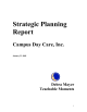 Strategic Planning Report  Campus Day Care, Inc.