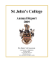 St John’s College Annual Report 2009
