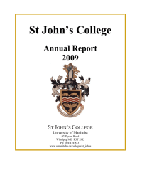 St John’s College Annual Report 2009