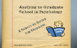 Applying to Graduate School in Psychology Nick Bremner, M.Sc. June 15