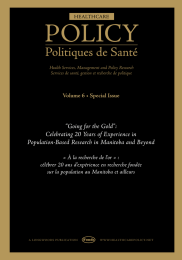 POLICY Politiques de Santé