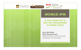 MOBILE-IPM A CELL PHONE APP TO HELP PEST MANAGEMENT IN PRAIRIE CROPS