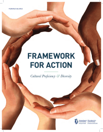 FRAMEWORK FOR ACTION Cultural Proficiency Diversity