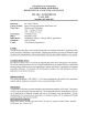 FIN 3410 - INVESTMENTS FALL 2015 Sections A01 and A02