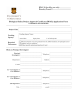 Biological Safety Project Approval Certificate (BPAC) Application Form