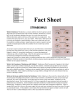 Fact Sheet STRABISMUS 