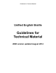 Guidelines for Technical Material Unified English Braille