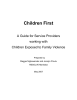 Children First  A Guide for Service Providers working with