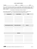 Credit Audit Worksheet Student School Date