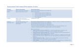 Assessment Instrument Description: Acuity