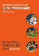 LL.M. PROGRAMS McGEORGE SCHOOL OF LAW