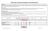 2016-2017 School Discipline and Attendance