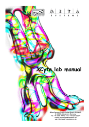 X Cyte lab manual
