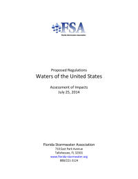 Waters of the United States Proposed Regulations  Assessment of Impacts